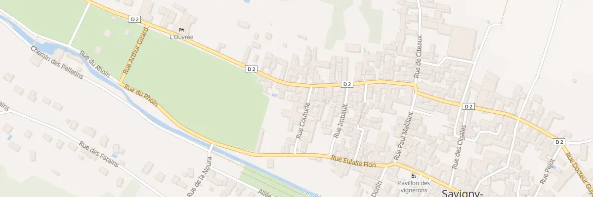 Plan du 21A Rue de Bourgogne à Savigny-lès-Beaune