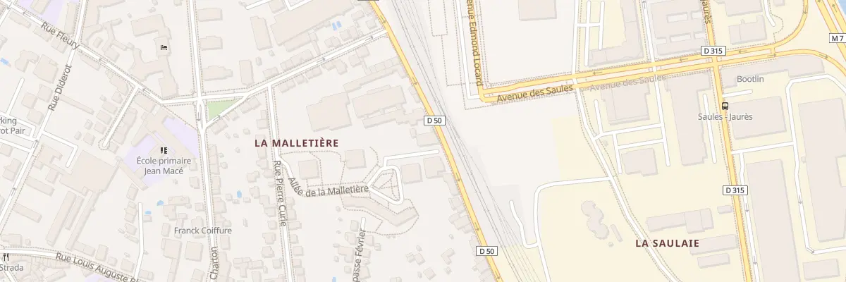 Plan du 19 Rue Louis Aulagne à Oullins-Pierre-Bénite