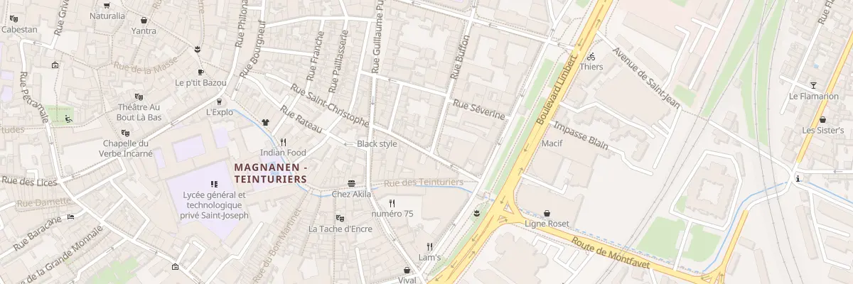 Plan du 37 Rue Saint-Christophe à Avignon