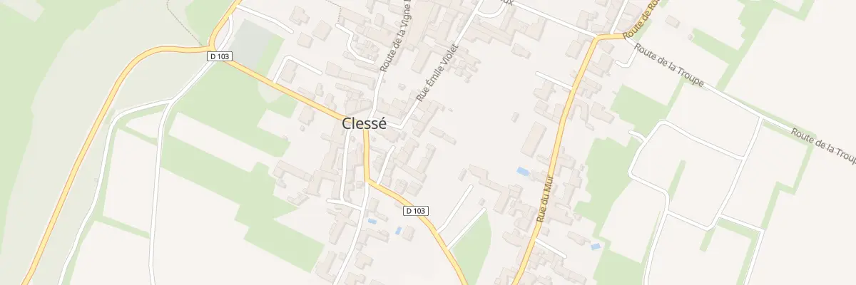 Plan du 11 Pl de l’Église à Clessé