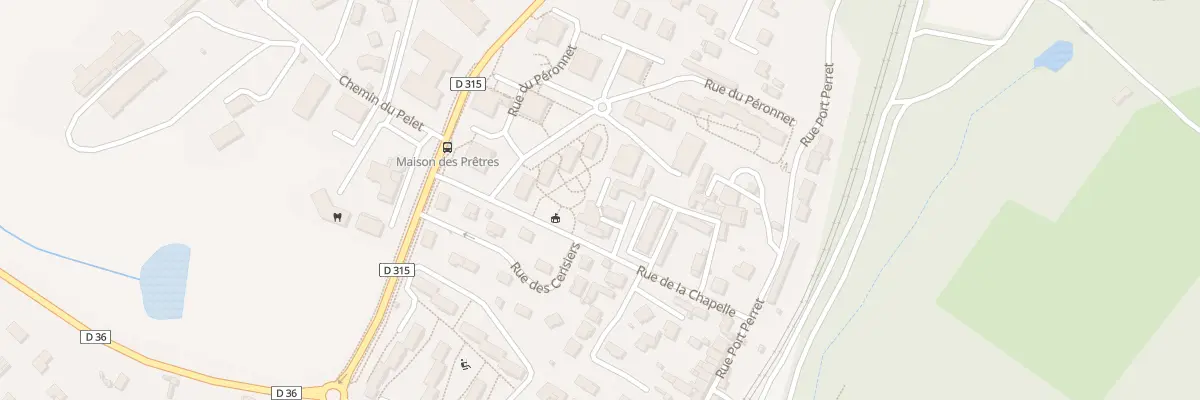 Plan du 163 Rue de la Chapelle à Vernaison