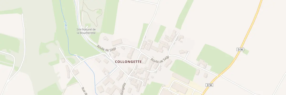 Plan du 288 Rte de Sagy à Lugny