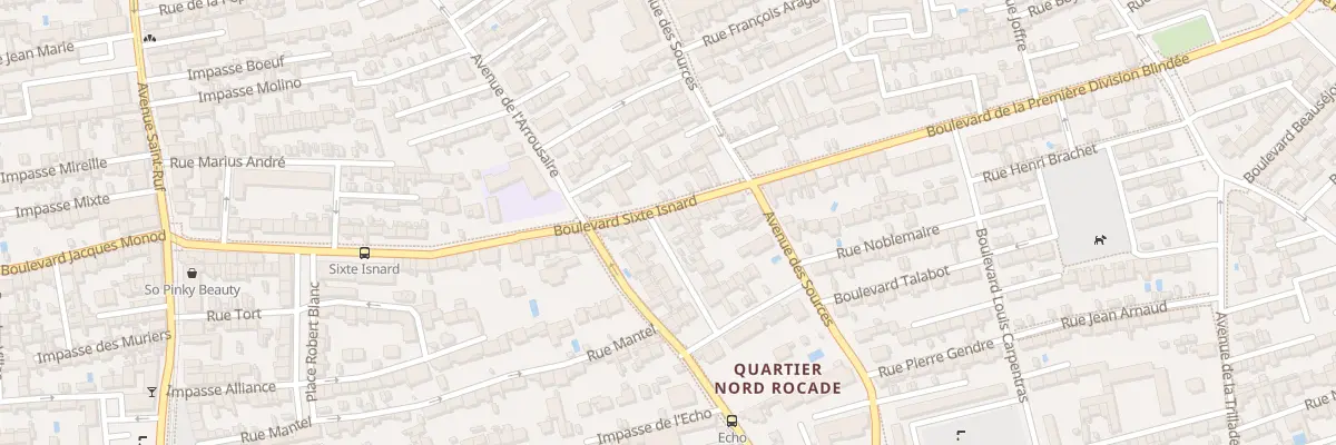 Plan du 47 Bd Sixte Isnard à Avignon