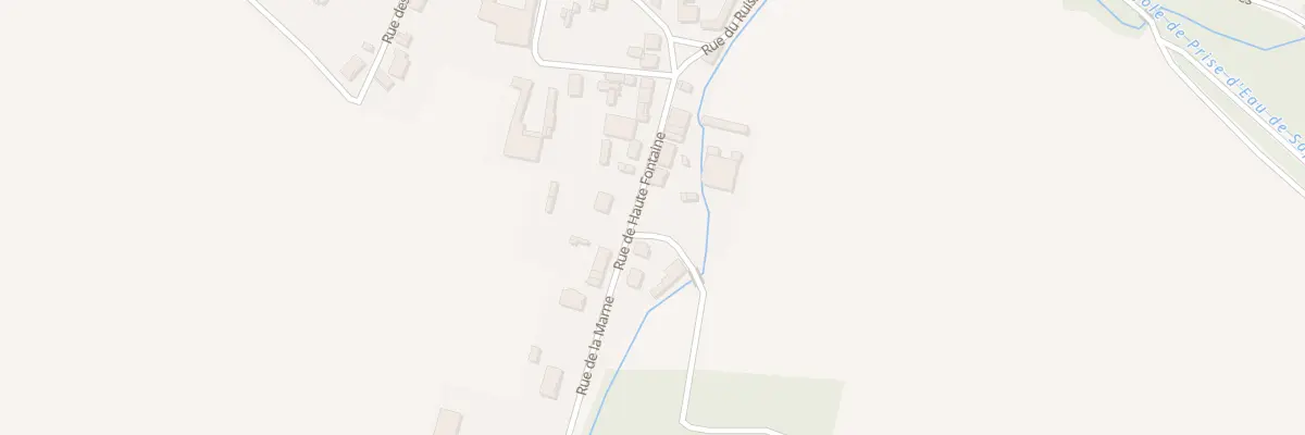Plan du 6 Rue de Haute Fontaine à Sapignicourt