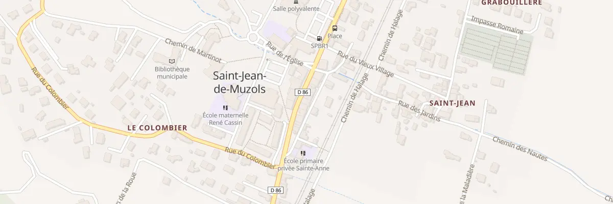 Plan du 37 Rue Centrale à Saint-Jean-de-Muzols