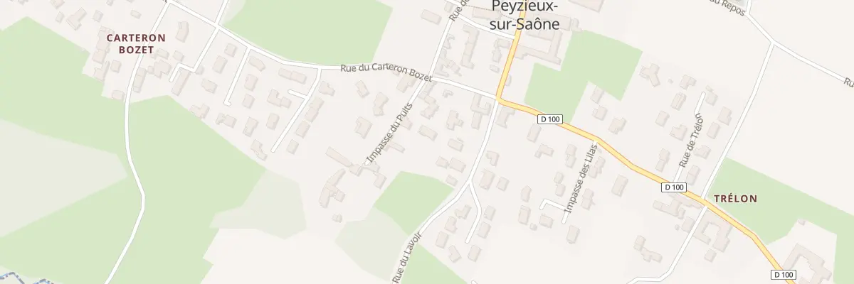 Plan du 70 Rue du Lavoir à Peyzieux-sur-Saône