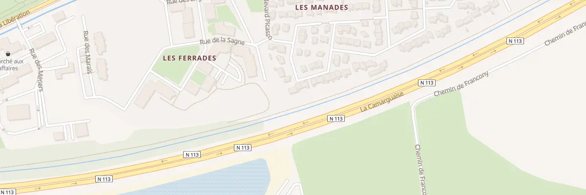 Plan du 10 Bd Picasso à Saint-Martin-de-Crau