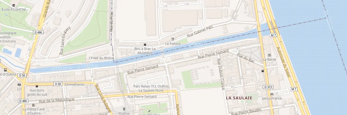 Plan du 61 Rue Pierre Sémard à Oullins-Pierre-Bénite