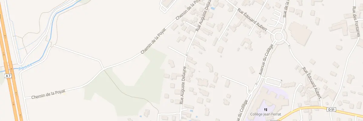 Plan du 3 Imp de la Poyat à Salaise-sur-Sanne