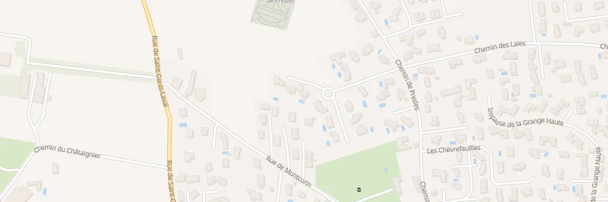 Plan du 15 Imp des Vergers à Irigny