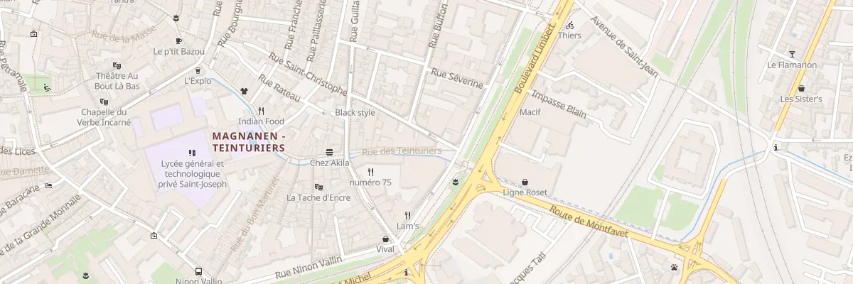 Plan du 42 Rue Saint-Christophe à Avignon