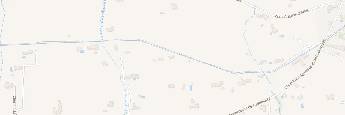 Plan du 9044 Vc de Servieres Cadenieres à Saint-Rémy-de-Provence