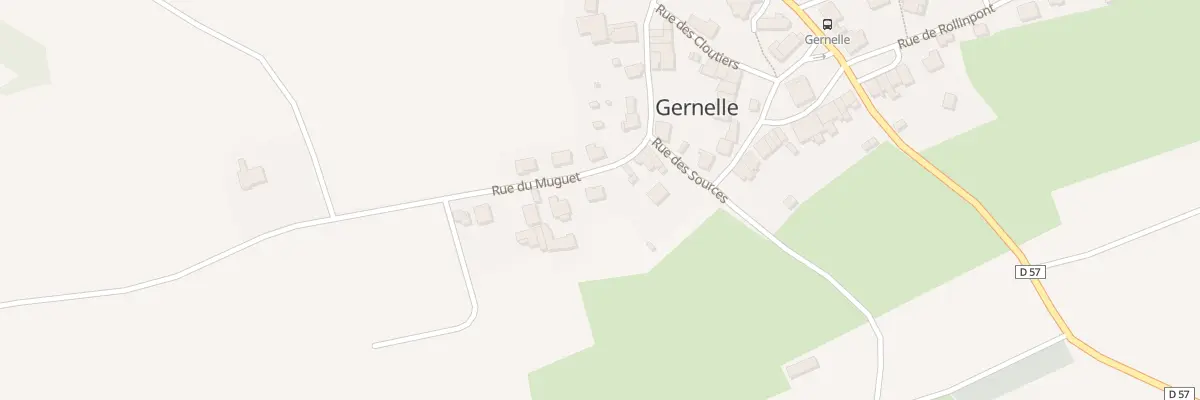 Plan du 17 Rue du Muguet à Gernelle
