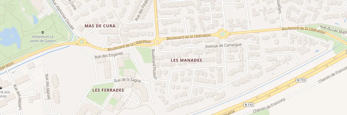 Plan du 7 Av Camargue à Saint-Martin-de-Crau