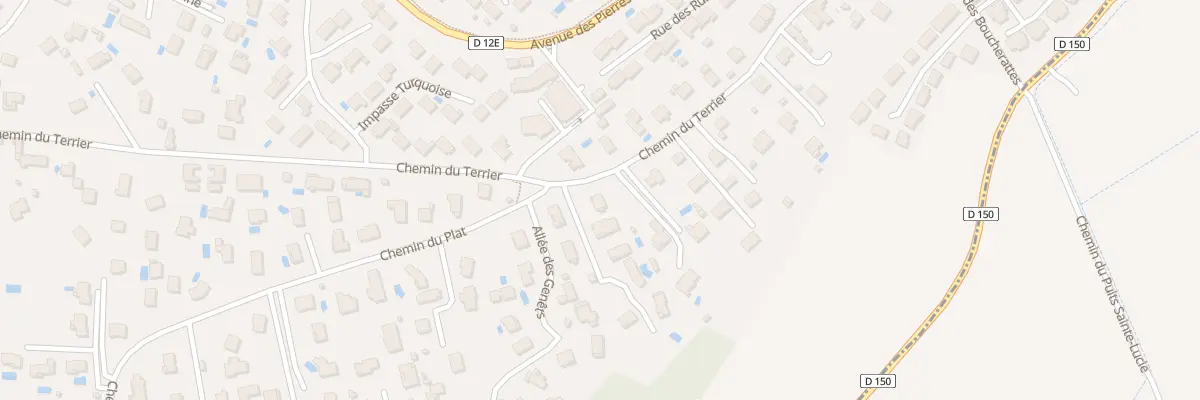 Plan du 41 Che du Terrier à Ternay