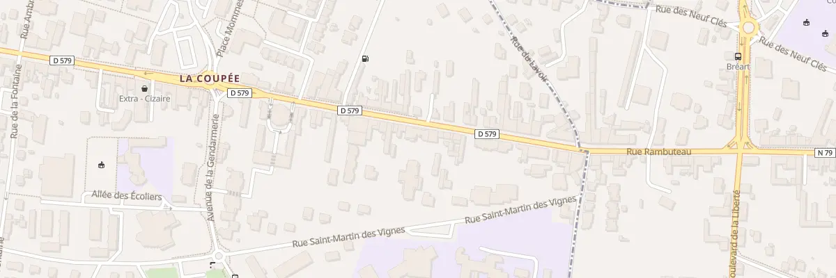 Plan du 23 Grande Rue de la Coupée à Charnay-lès-Mâcon