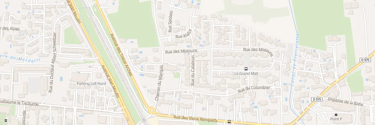 Plan du 22 Rue du Calabrun à Orange