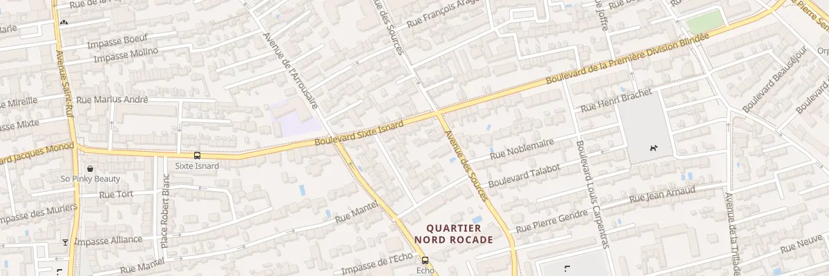 Plan du 53 Bd Sixte Isnard à Avignon