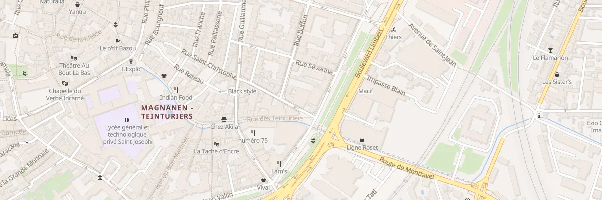 Plan du 39B Rue Saint-Christophe à Avignon