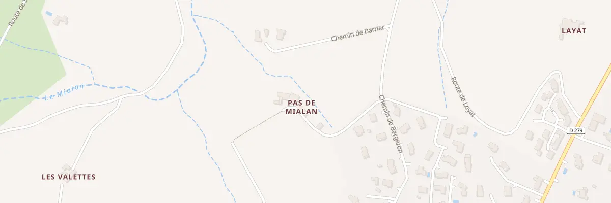 Plan du 5227 Pas de Mialan à Toulaud