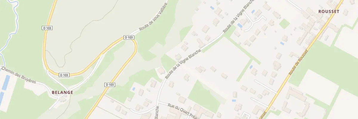 Plan du 5219 Rte de la Vigne Blanche à Clessé