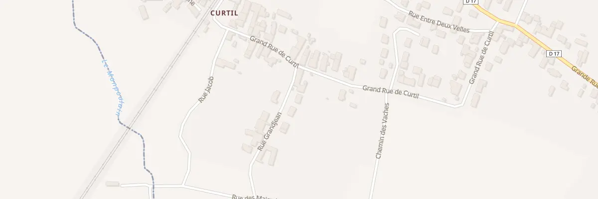 Plan du 1 Rue Grandjean à Bligny-lès-Beaune