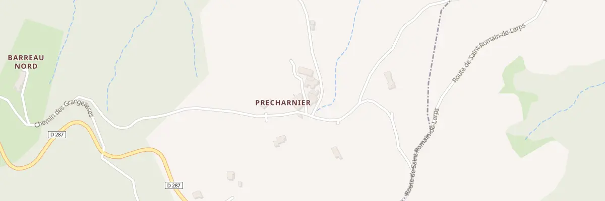 Plan du 260 Che de Précharnier à Saint-Romain-de-Lerps