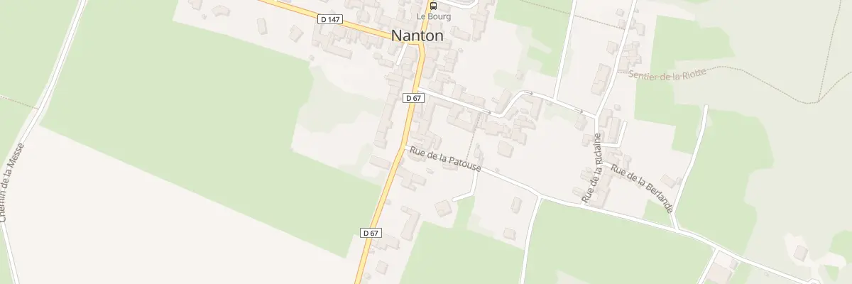 Plan du 792 Rue du 4 Septembre 1944 à Nanton
