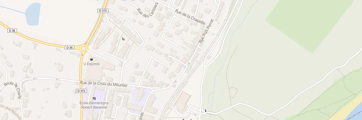 Plan du 107 Rue Port Perret à Vernaison