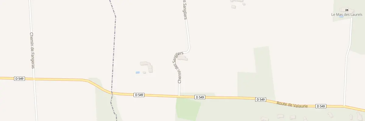 Plan du 90 Che des Sangliers à Chantemerle-lès-Grignan