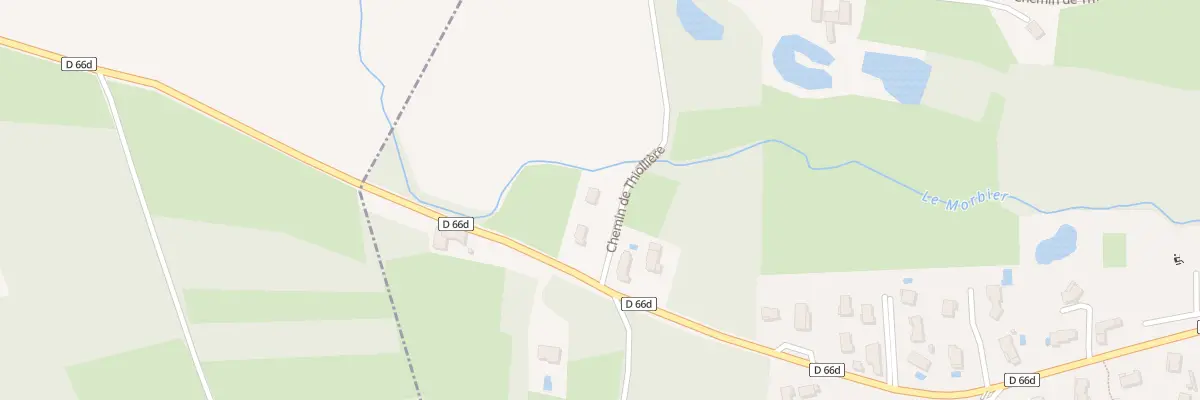 Plan du 49 Che de la Thioliere à Toussieux