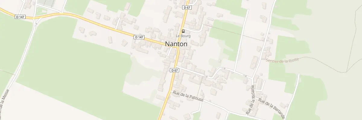 Plan du 712 Rue du 4 Septembre 1944 à Nanton