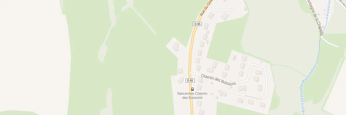 Plan du 16 Rue de Givet à Rancennes