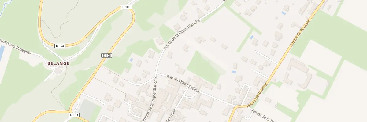 Plan du 655 Rte de la Vigne Blanche à Clessé