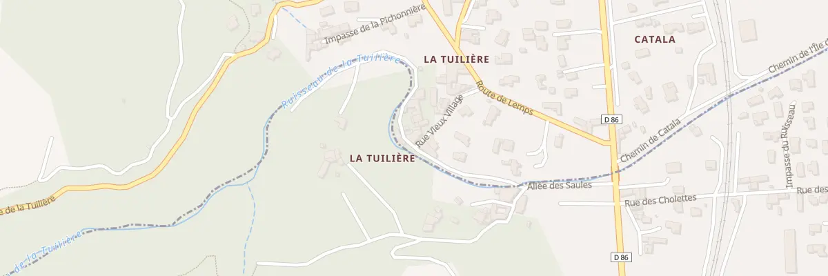 Plan du 5071 La Tuiliere à Lemps