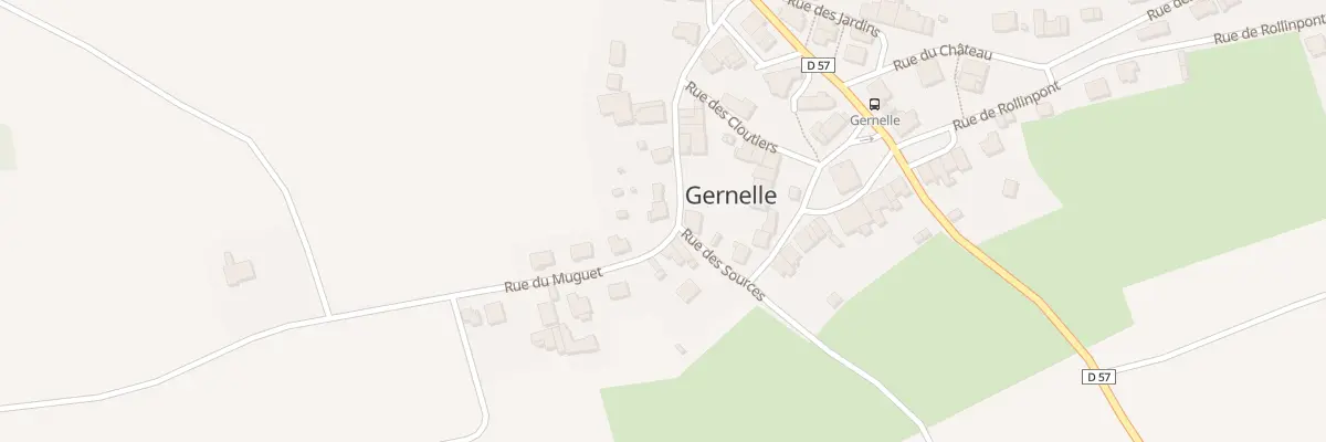Plan du 22 Rue du Muguet à Gernelle