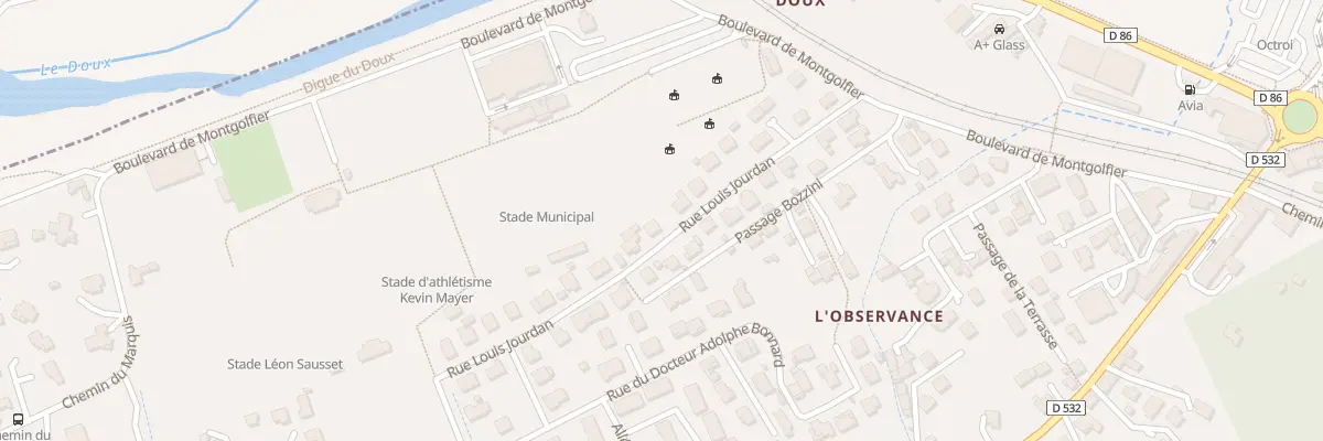 Plan du 20 Rue Louis Jourdan à Tournon-sur-Rhône