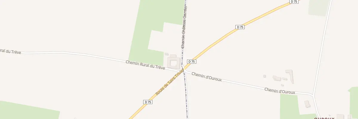 Plan du 55 Che Chateau Garnier à Chaleins