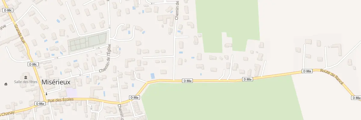 Plan du 48 Che Laurent à Misérieux