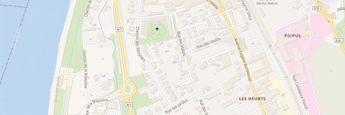 Plan du 20A Rue des Malles à Saint-Vallier