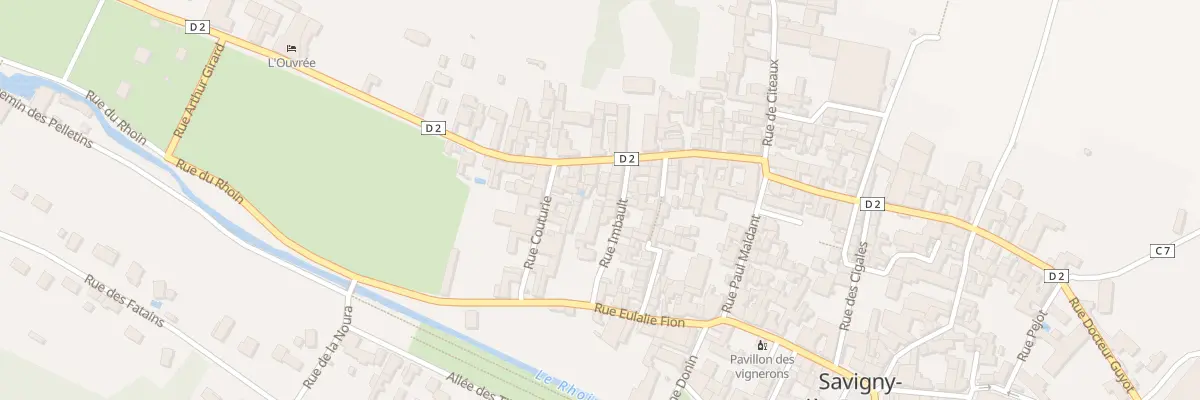 Plan du 15A Rue de Bourgogne à Savigny-lès-Beaune