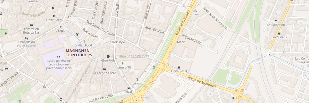 Plan du 41B Rue Saint-Christophe à Avignon
