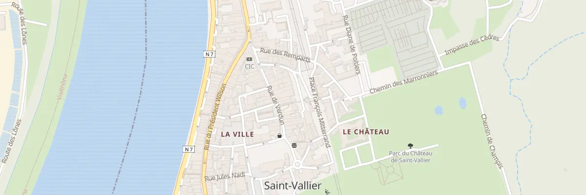 Plan du 12A Pl du Mezel à Saint-Vallier