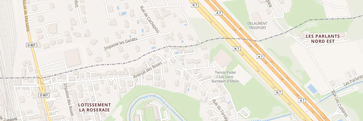Plan du 3B Rue du Terraly à Saint-Rambert-d’Albon
