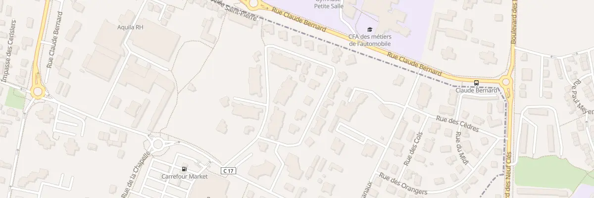 Plan du 8 All de la Teppe à Charnay-lès-Mâcon