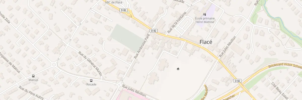 Plan du 7A Rue Ambroise Paré à Mâcon