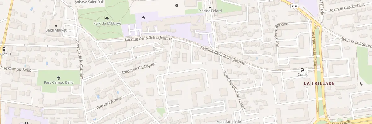 Plan du 6 Rue Nerto à Avignon