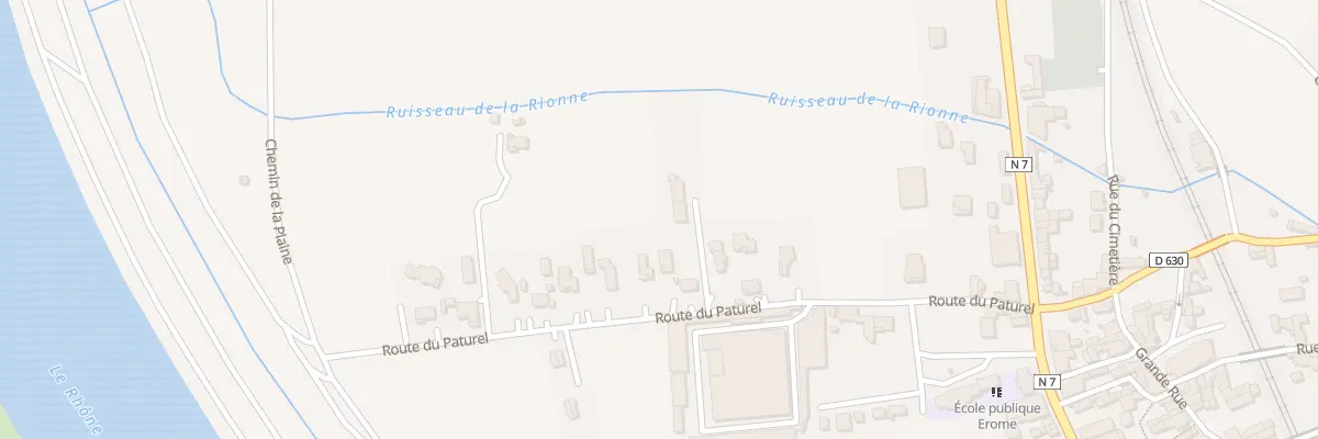 Plan du 5379 Che du Paturel à Érôme