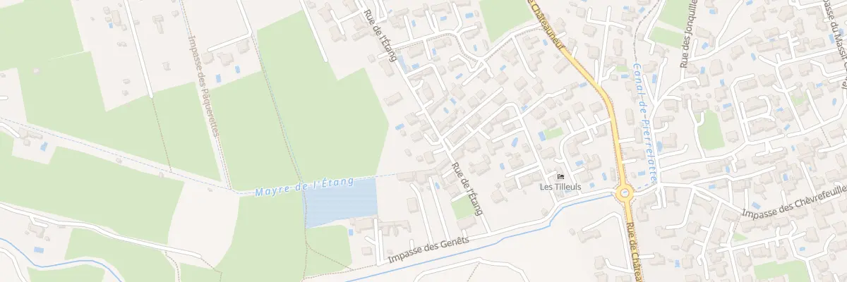 Plan du 568 Rue de l’Étang à Orange