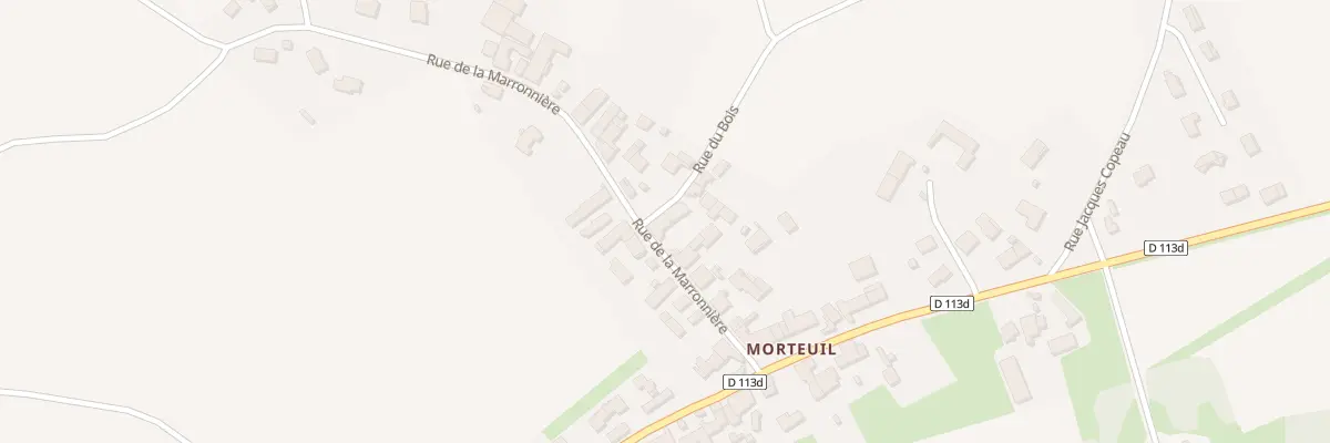 Plan du 8 Rue de la Marronnière à Merceuil